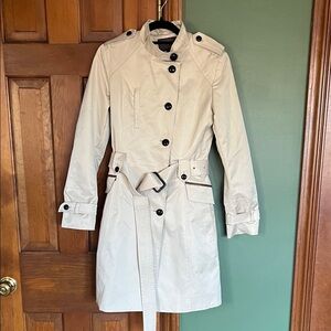 Cole Haan Light Tan Trench Coat